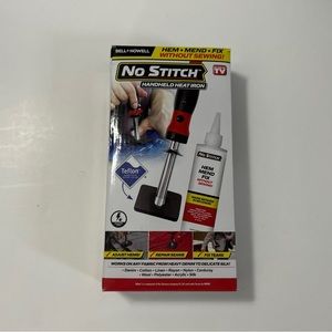 Bell + Howell No Stitch Handheld Heat Iron NEW